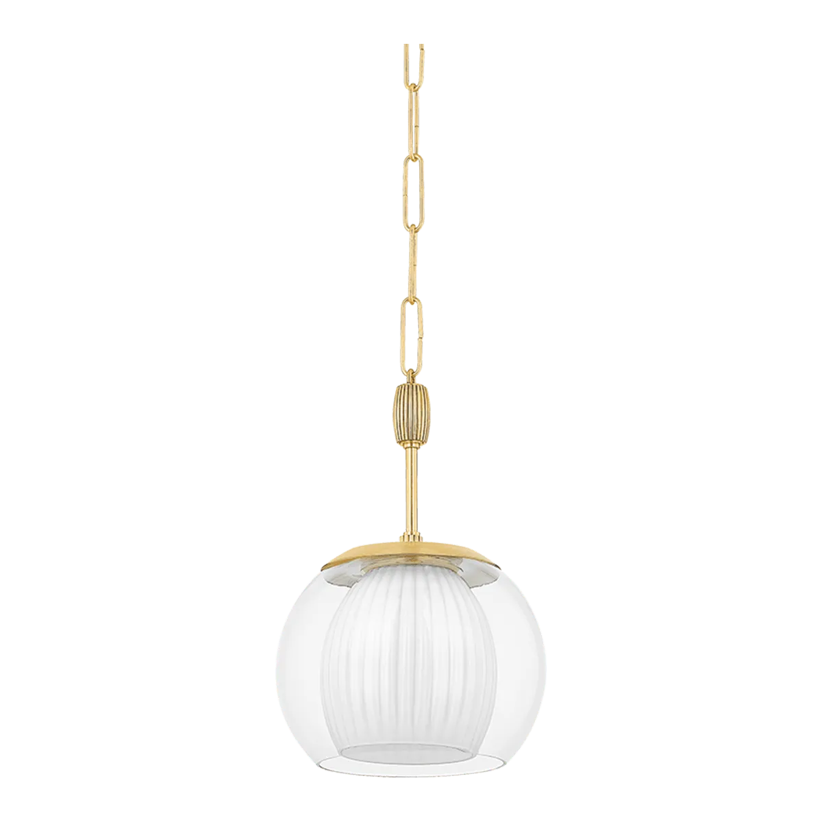 Hudson Valley Lighting - Clementon Pendant - 7310-AGB - Canada Light Shop