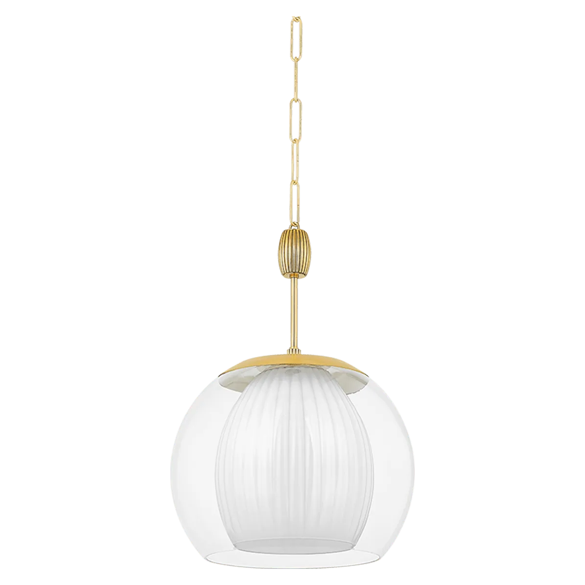 Hudson Valley Lighting - Clementon Pendant - 7317-AGB - Canada Light Shop