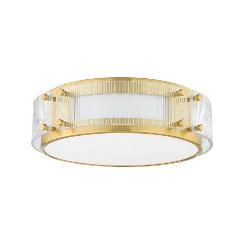 Hudson Valley Lighting - Clifford LED Flush Mount - 4714-AGB - Canada Light Shop