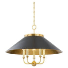 Hudson Valley Lighting - Clivedon Chandelier - MDS1403-AGB/DB - Canada Light Shop