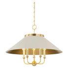 Hudson Valley Lighting - Clivedon Chandelier - MDS1403-AGB/OW - Canada Light Shop