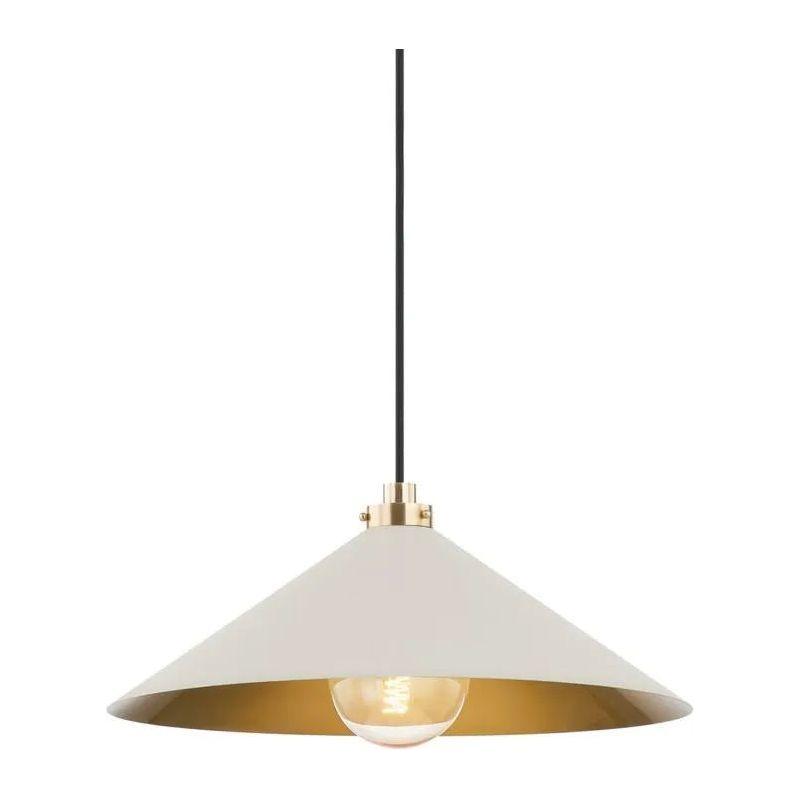 Hudson Valley Lighting - Clivedon Pendant - MDS1402-AGB/OW - Canada Light Shop