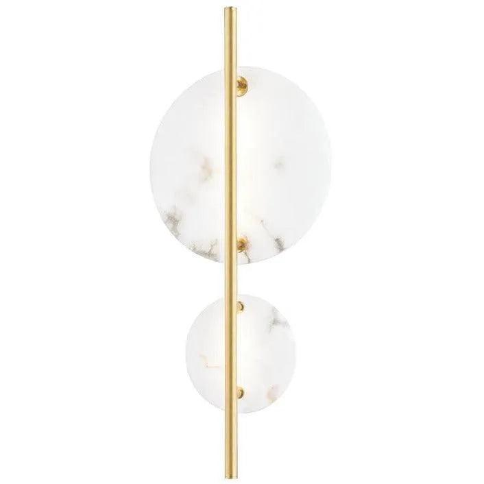 Hudson Valley Lighting - Croft LED Wall Sconce - 3400-AGB - Canada Light Shop