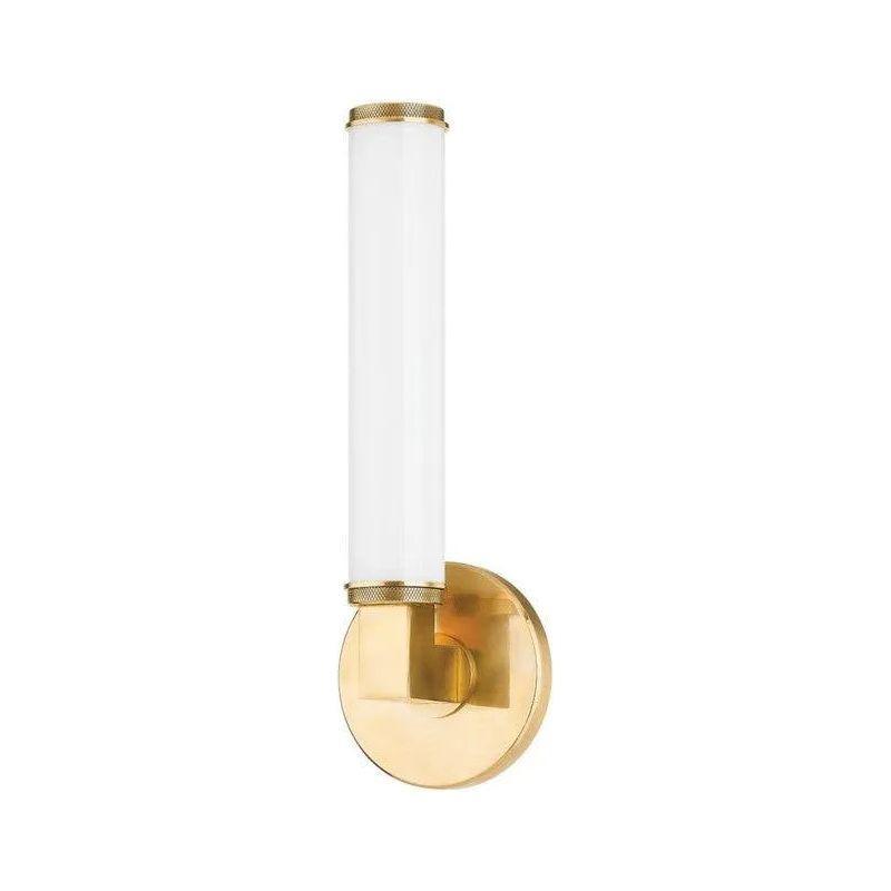 Hudson Valley Lighting - Cromwell LED Wall Sconce - 8714-AGB - Canada Light Shop