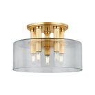 Hudson Valley Lighting - Crystler Flush Mount - 5135-AGB - Canada Light Shop