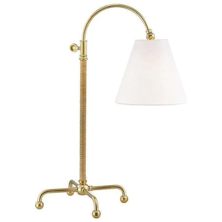 Hudson Valley Lighting - Curves No.1 Table Lamp - MDSL502-AGB - Canada Light Shop