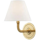 Hudson Valley Lighting - Curves No.1 Wall Sconce - MDS500-AGB - Canada Light Shop