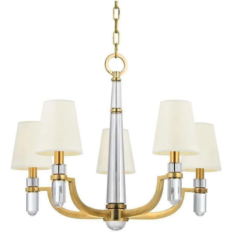 Hudson Valley Lighting - Dayton Chandelier - 985-AGB-WS - Canada Light Shop