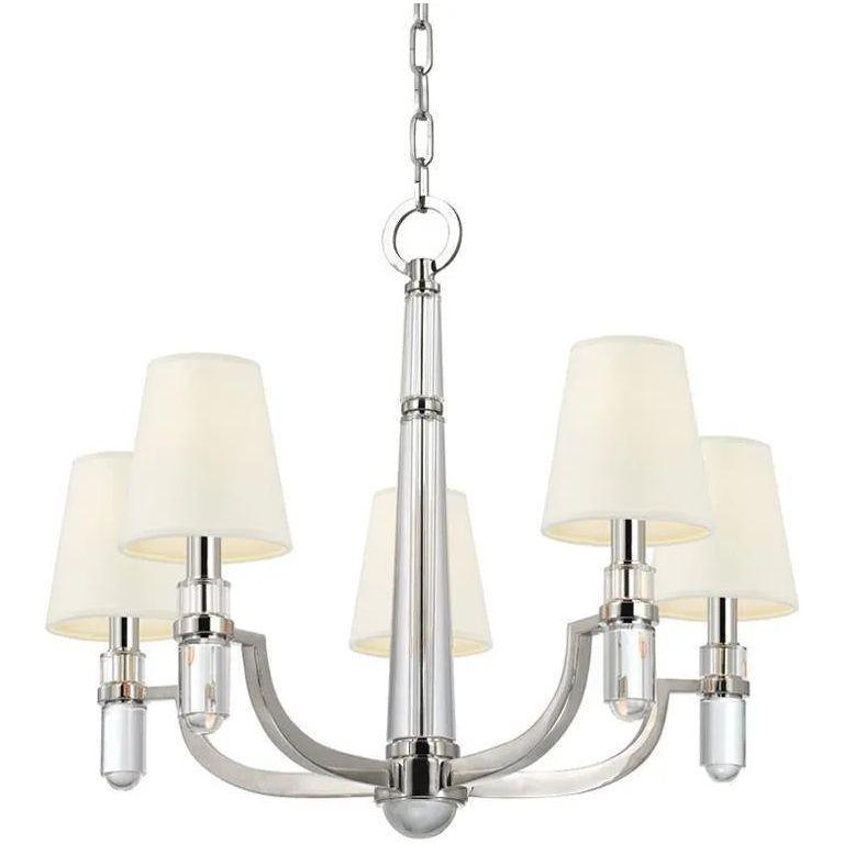Hudson Valley Lighting - Dayton Chandelier - 985-PN-WS - Canada Light Shop