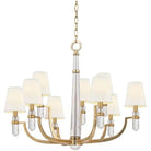 Hudson Valley Lighting - Dayton Chandelier - 989-AGB-WS - Canada Light Shop