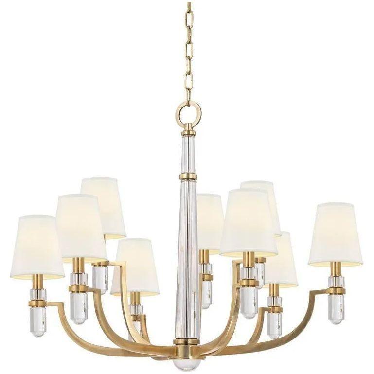 Hudson Valley Lighting - Dayton Chandelier - 989-AGB-WS - Canada Light Shop