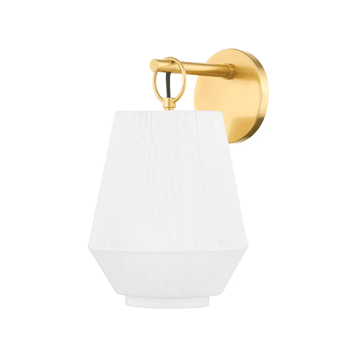 Hudson Valley Lighting - Debi Wall Sconce - BKO500-AGB - Canada Light Shop