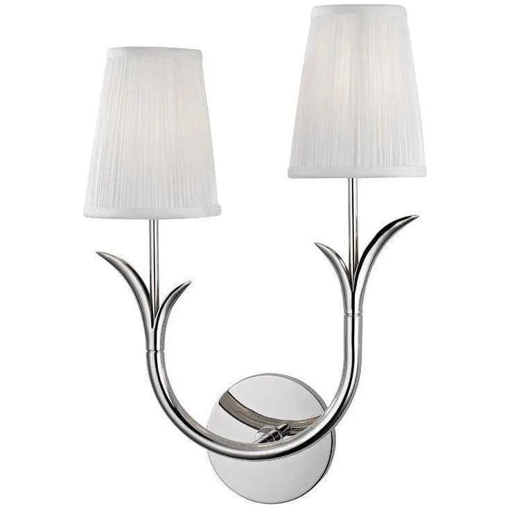 Hudson Valley Lighting - Deering Left Wall Sconce - 9402L-PN - Canada Light Shop