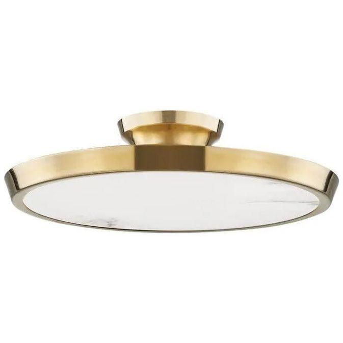 Hudson Valley Lighting - Draper LED Flush Mount - 3600-AGB - Canada Light Shop