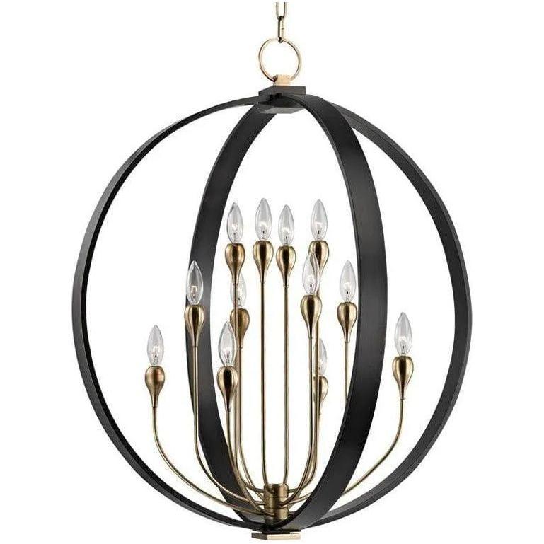 Hudson Valley Lighting - Dresden Chandelier - 6730-AOB - Canada Light Shop