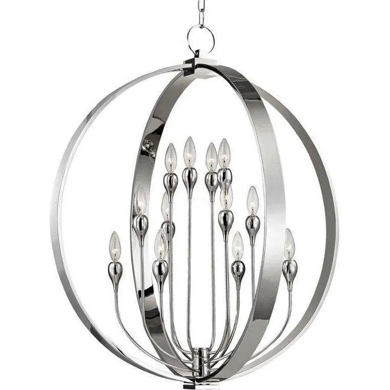 Hudson Valley Lighting - Dresden Chandelier - 6730-PN - Canada Light Shop
