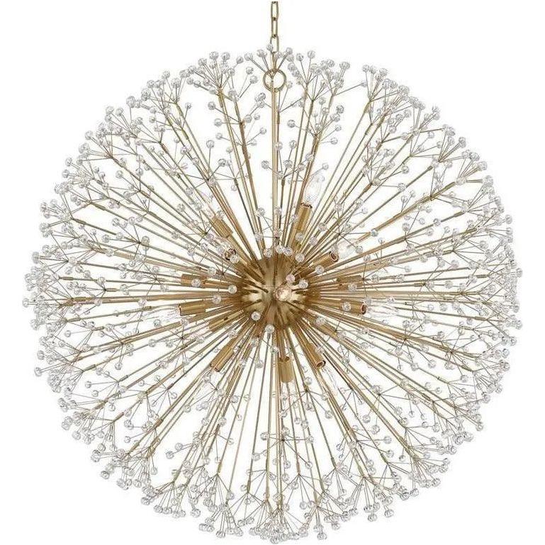 Hudson Valley Lighting - Dunkirk Chandelier - 6039-AGB - Canada Light Shop