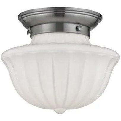 Hudson Valley Lighting - Dutchess Flush Mount - 5009F-SN - Canada Light Shop