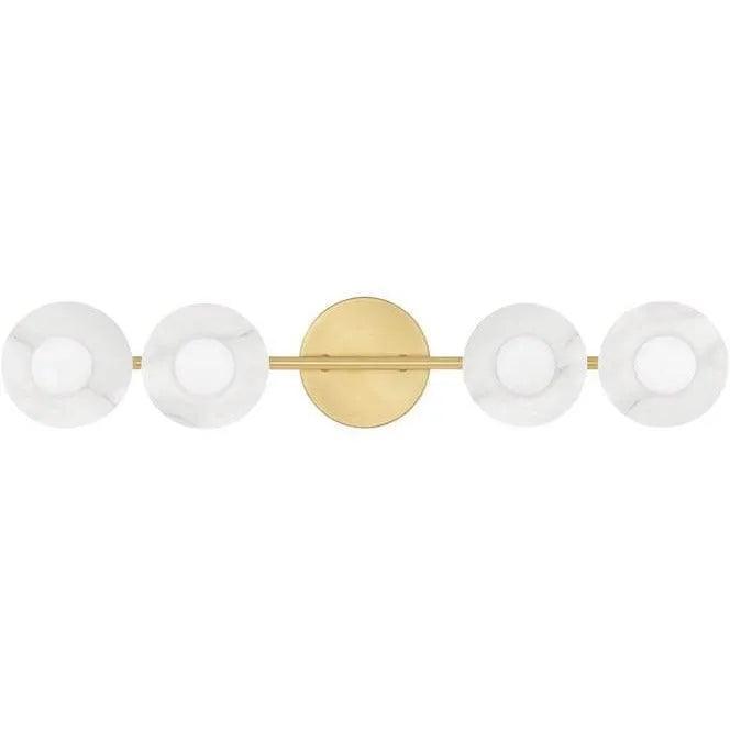 Hudson Valley Lighting - Elmont Bath Vanity - 9204-AGB - Canada Light Shop