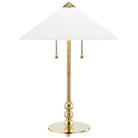 Hudson Valley Lighting - Flare Table Lamp - L1395-AGB - Canada Light Shop