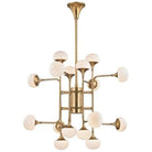 Hudson Valley Lighting - Fleming Chandelier - 4716-AGB - Canada Light Shop