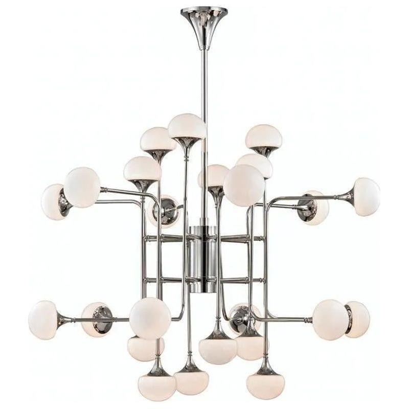 Hudson Valley Lighting - Fleming Chandelier - 4724-PN - Canada Light Shop