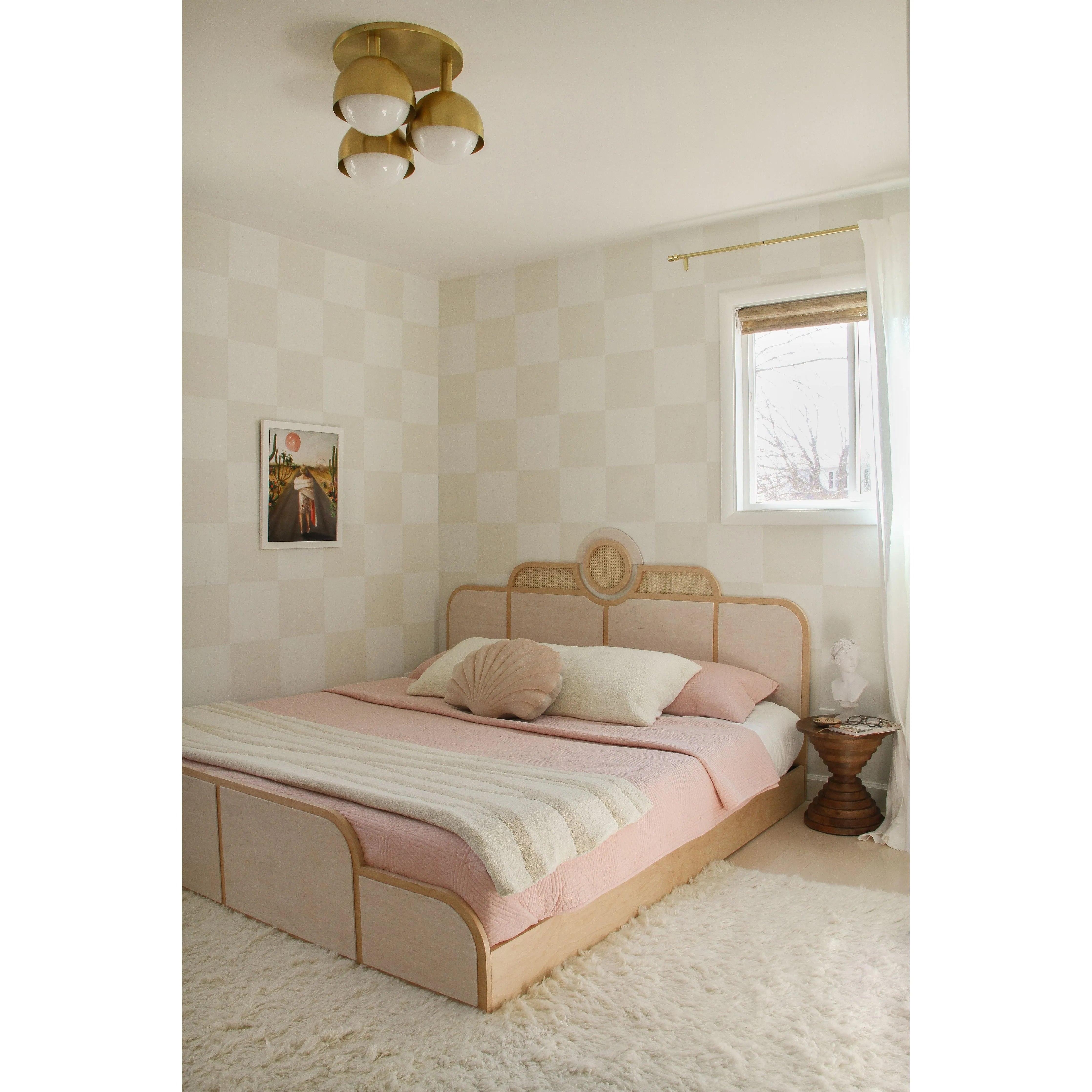 Hudson Valley Lighting - Foster Semi Flush Mount - 1203-AGB - Canada Light Shop