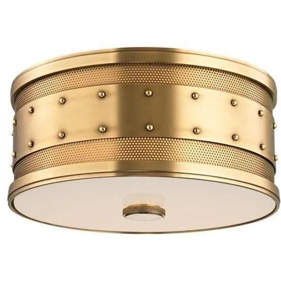 Hudson Valley Lighting - Gaines Flush Mount - 2202-AGB - Canada Light Shop
