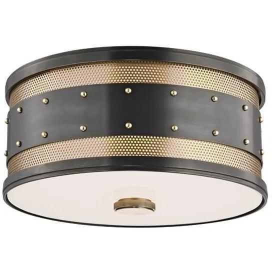 Hudson Valley Lighting - Gaines Flush Mount - 2202-AOB - Canada Light Shop