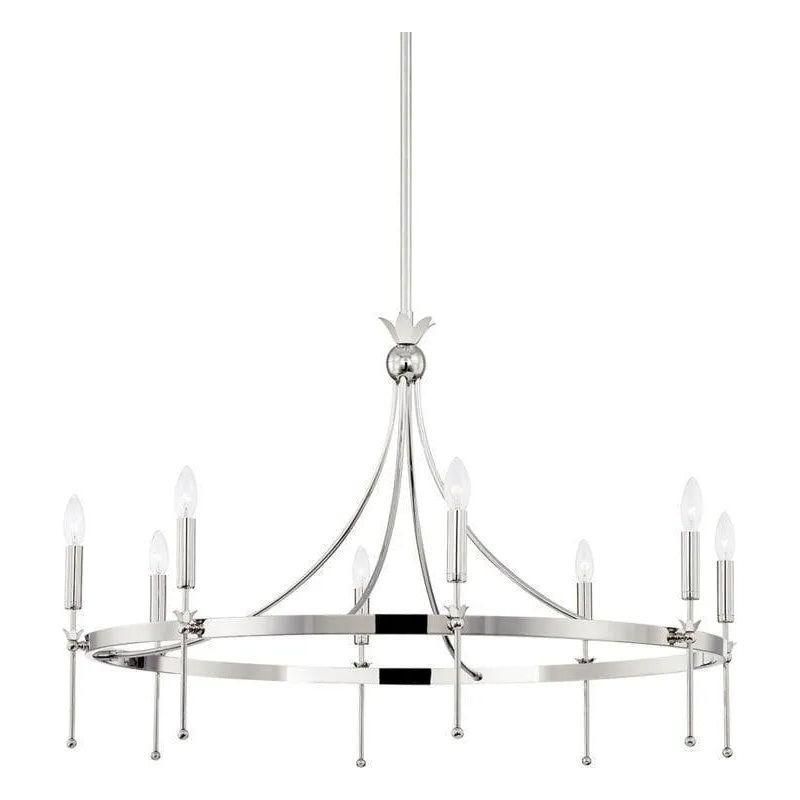 Hudson Valley Lighting - Gates Chandelier - 4338-PN - Canada Light Shop