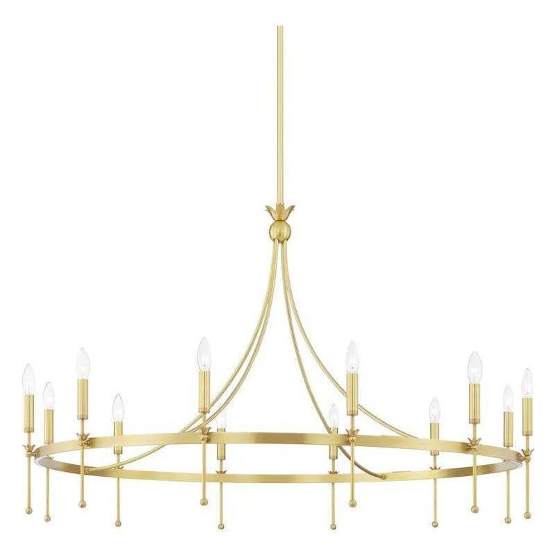 Hudson Valley Lighting - Gates Chandelier - 4351-AGB - Canada Light Shop