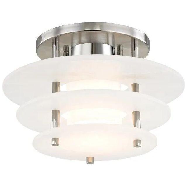 Hudson Valley Lighting - Gatsby LED Flush Mount - 9012F-PN - Canada Light Shop