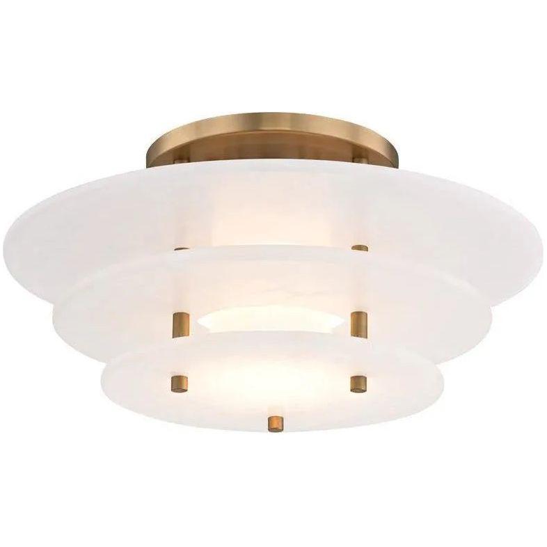 Hudson Valley Lighting - Gatsby LED Flush Mount - 9016F-AGB - Canada Light Shop