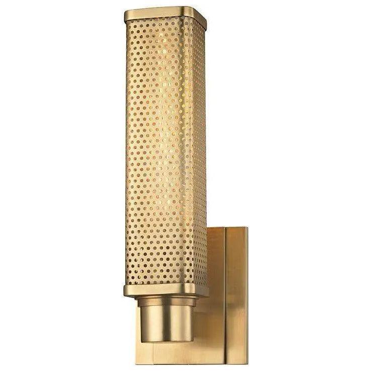 Hudson Valley Lighting - Gibbs Wall Sconce - 7031-AGB - Canada Light Shop