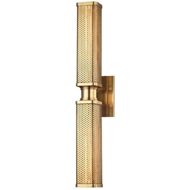 Hudson Valley Lighting - Gibbs Wall Sconce - 7032-AGB - Canada Light Shop