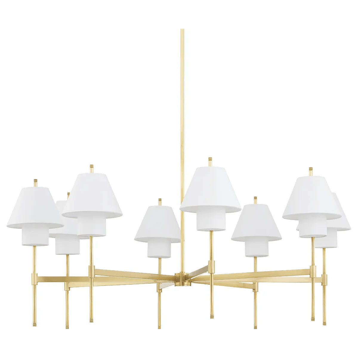 Hudson Valley Lighting - Glenmoore Chandelier - PI1899808-AGB - Canada Light Shop