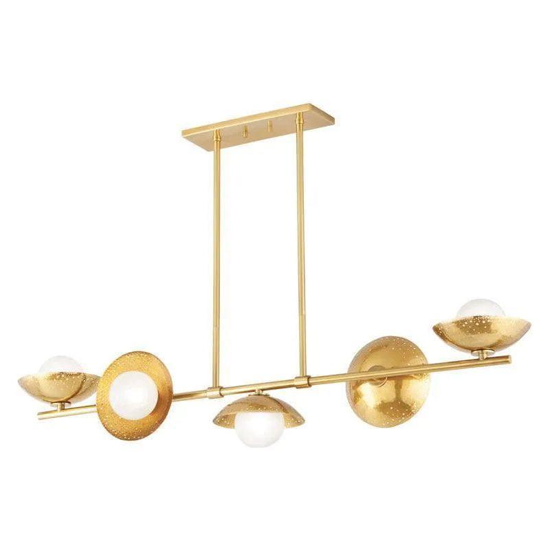 Hudson Valley Lighting - Glimmer LED Island Pendant - 5355-AGB - Canada Light Shop