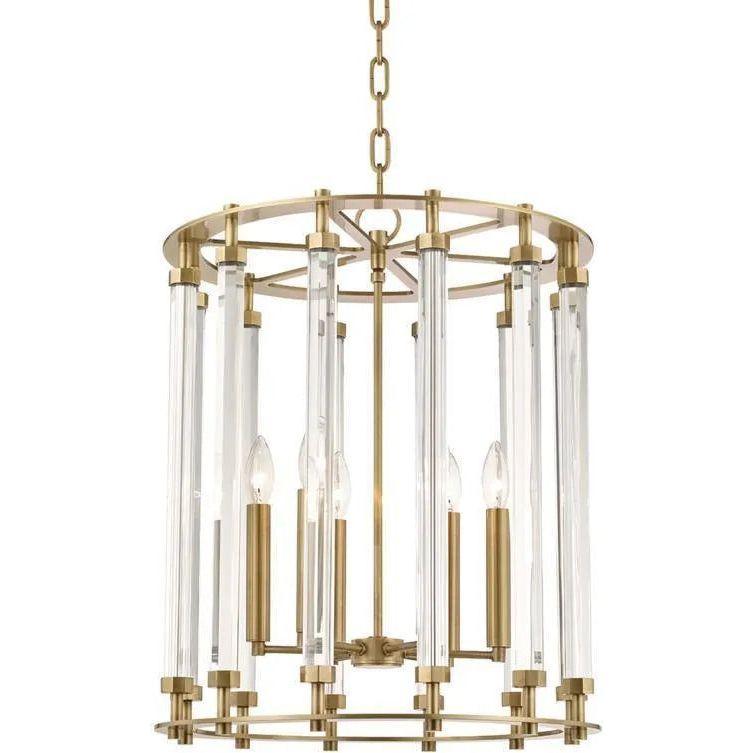Hudson Valley Lighting - Haddon Chandelier - 2818-AGB - Canada Light Shop