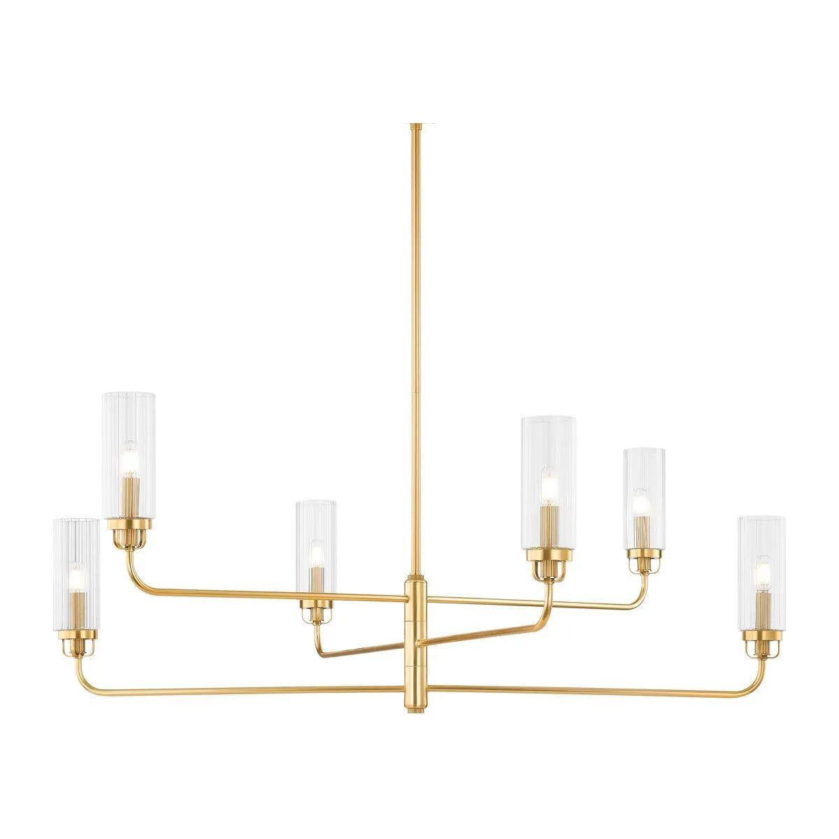 Hudson Valley Lighting - Halifax Chandelier - 9306-AGB - Canada Light Shop