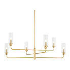 Hudson Valley Lighting - Halifax Chandelier - 9306-AGB - Canada Light Shop