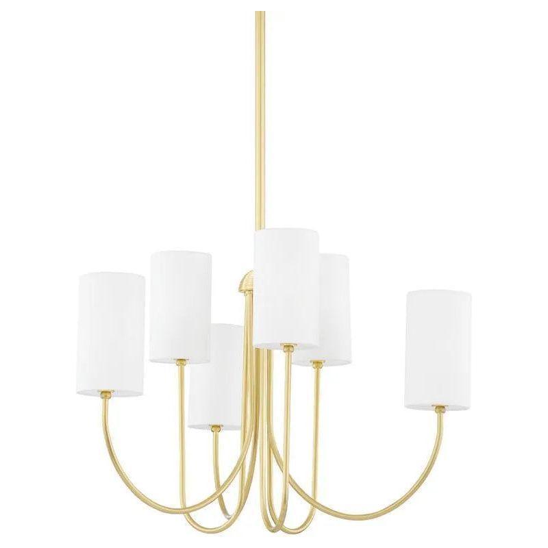 Hudson Valley Lighting - Harlem Chandelier - 6828-AGB - Canada Light Shop