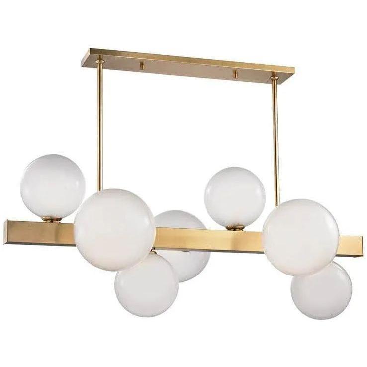Hudson Valley Lighting - Hinsdale Linear Pendant - 8717-AGB - Canada Light Shop