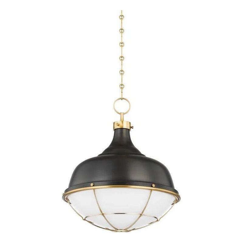 Hudson Valley Lighting - Holkham Pendant - MDS1502-AGB/DB - Canada Light Shop