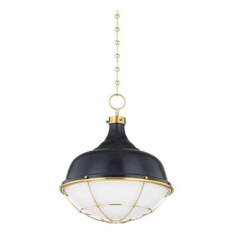Hudson Valley Lighting - Holkham Pendant - MDS1502-AGB/DBL - Canada Light Shop
