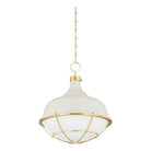 Hudson Valley Lighting - Holkham Pendant - MDS1502-AGB/OW - Canada Light Shop