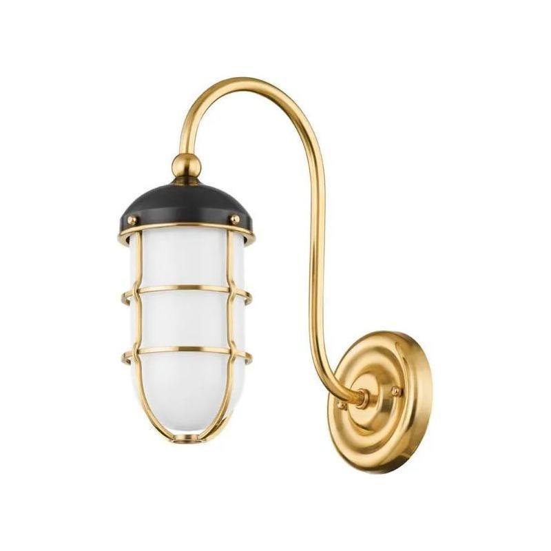 Hudson Valley Lighting - Holkham Wall Sconce - MDS1500-AGB/DB - Canada Light Shop