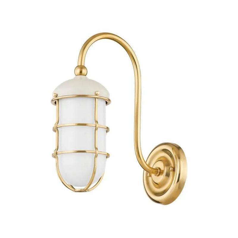 Hudson Valley Lighting - Holkham Wall Sconce - MDS1500-AGB/OW - Canada Light Shop