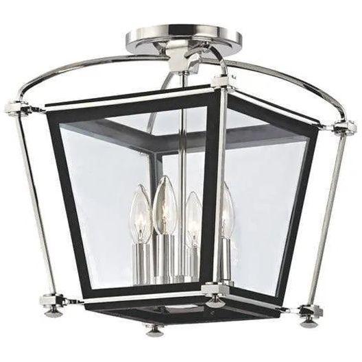 Hudson Valley Lighting - Hollis Semi Flush Mount - 3610-PN - Canada Light Shop