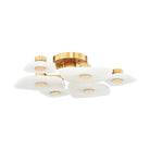 Hudson Valley Lighting - Holmdel LED Semi Flush Mount - 7828-AGB - Canada Light Shop