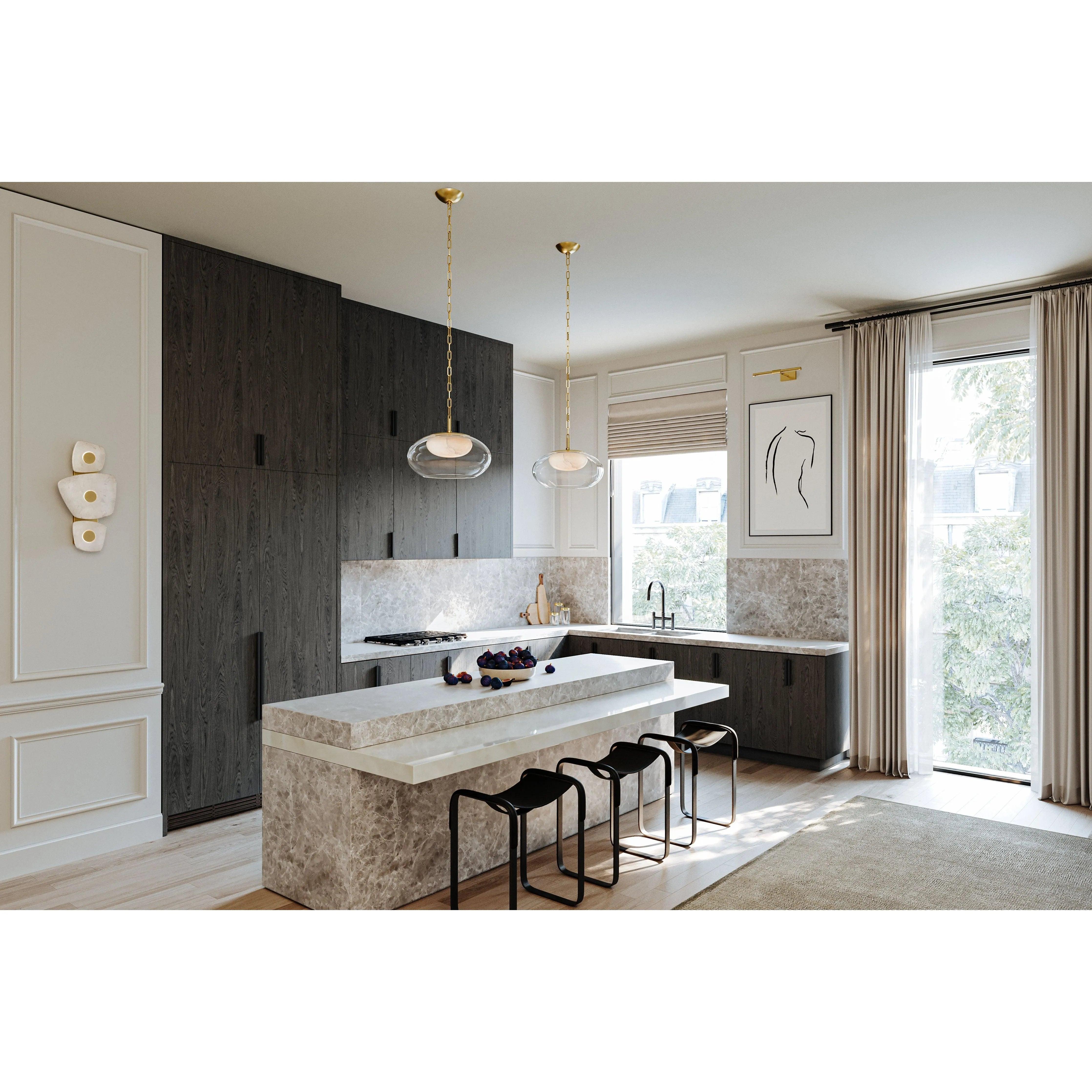 Hudson Valley Lighting - Holmdel LED Wall Sconce - 7803-AGB - Canada Light Shop